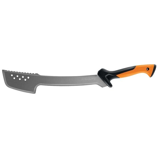 Fiskars Solid – Machete 460 mm, Edelstahl, Kunststoffgriff, orange, inkl. Mantel