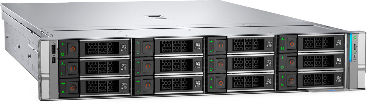 Dell PowerEdge R570 Rack (2U) – Intel Xeon 6507P, 32 GB RAM, 960 GB SSD