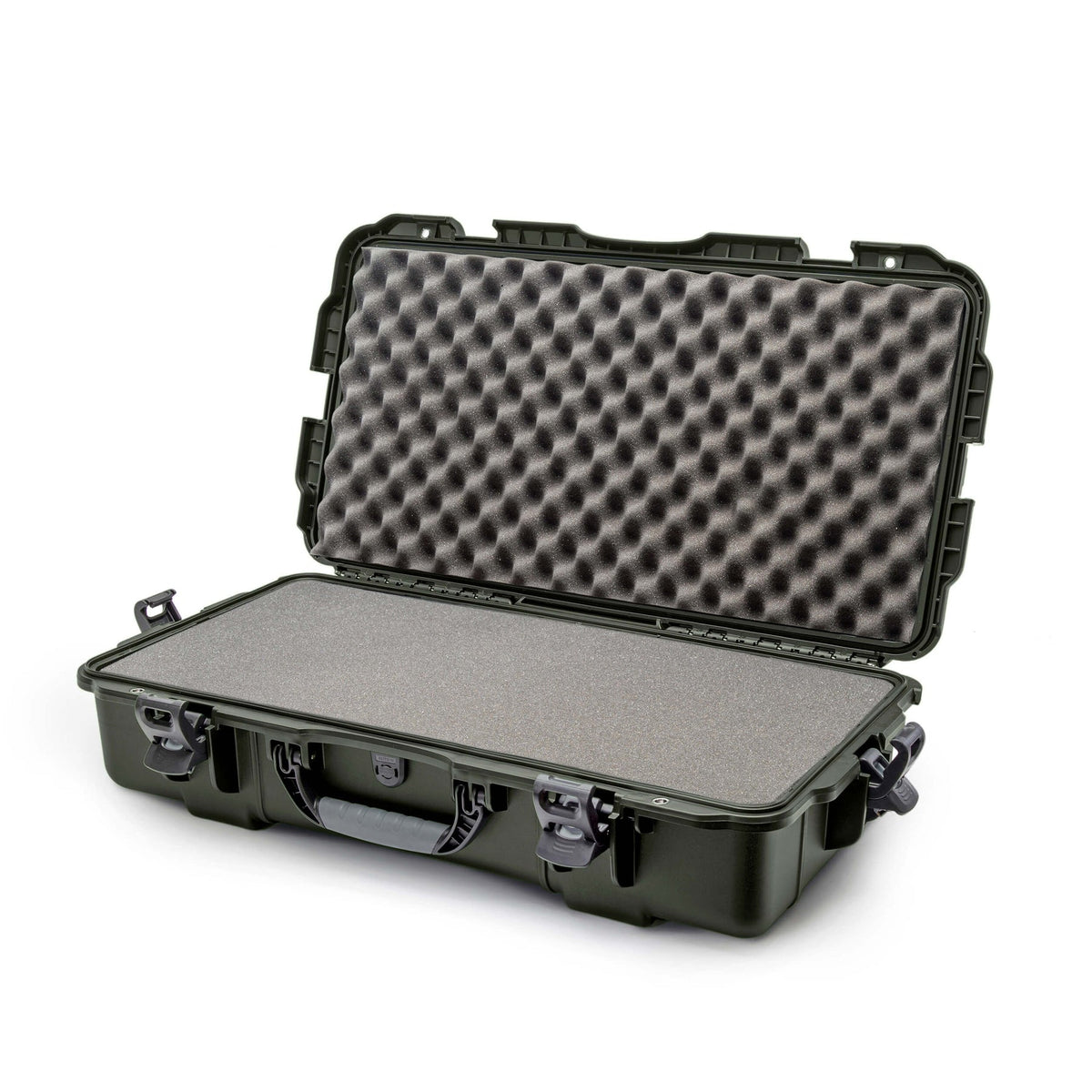 Nanuk Schutzkoffer 980 – 36,3 l, Kunststoff, Olivgrün, 41,2 × 18,6 × 76,0 cm