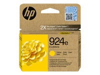 HP 924eXL Gelb Tintenpatrone (Original) – 800 Seiten – für HP OfficeJet Pro 8120/8130 – 4K0U9NE