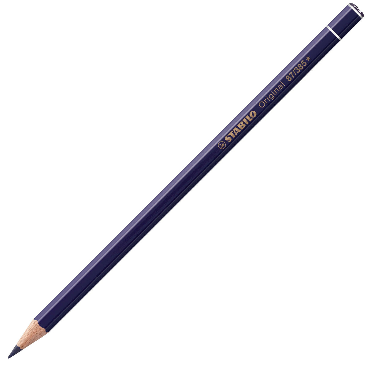 STABILO Buntstifte Original – Einzelstift Dunkelviolett, Minen-Ø 2,5 mm