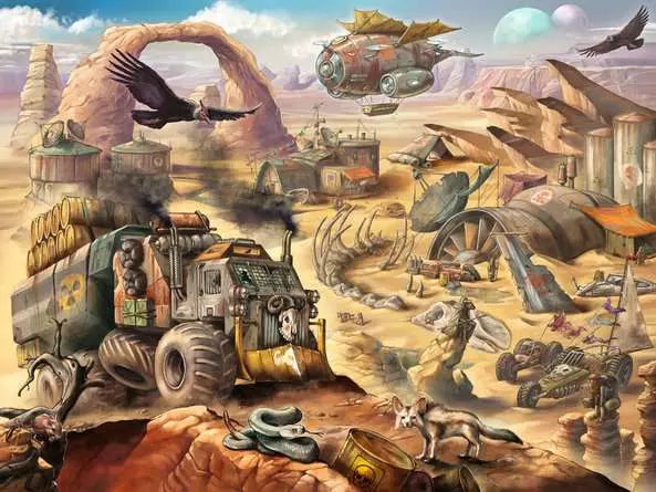 Ravensburger Puzzle Mad Max – 1500 Teile – 80 × 60 cm – ab 14 Jahren