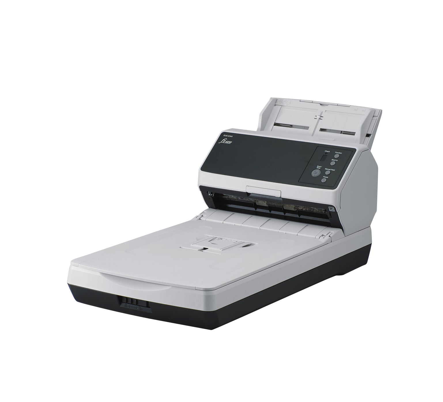 Ricoh FI-8250 – Dokumentenscanner, Legal, Duplex, 50 ppm, 600 dpi, ADF 100 Blatt, LAN, USB