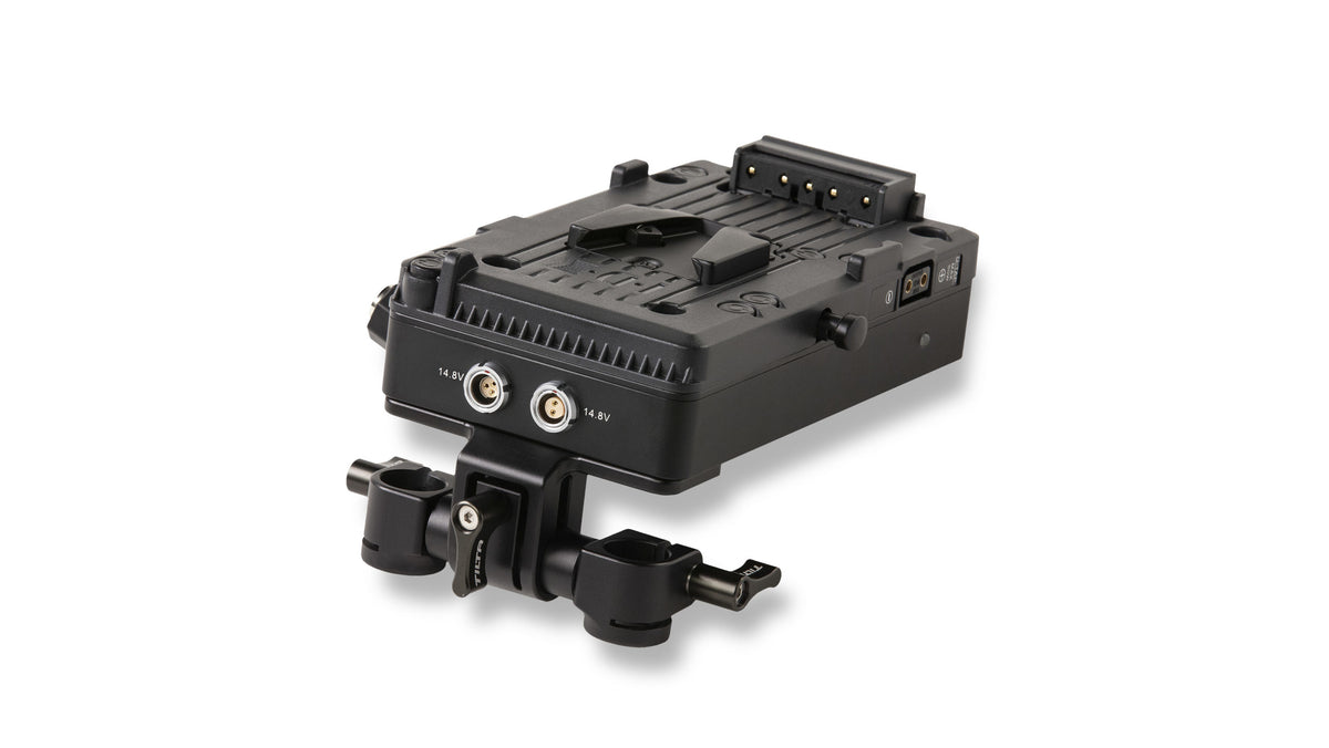 Tilta UBP-V Batterie-Platte – für V-Mount Akkus – 200 × 112,5 × 150 mm, Schwarz, 500 g