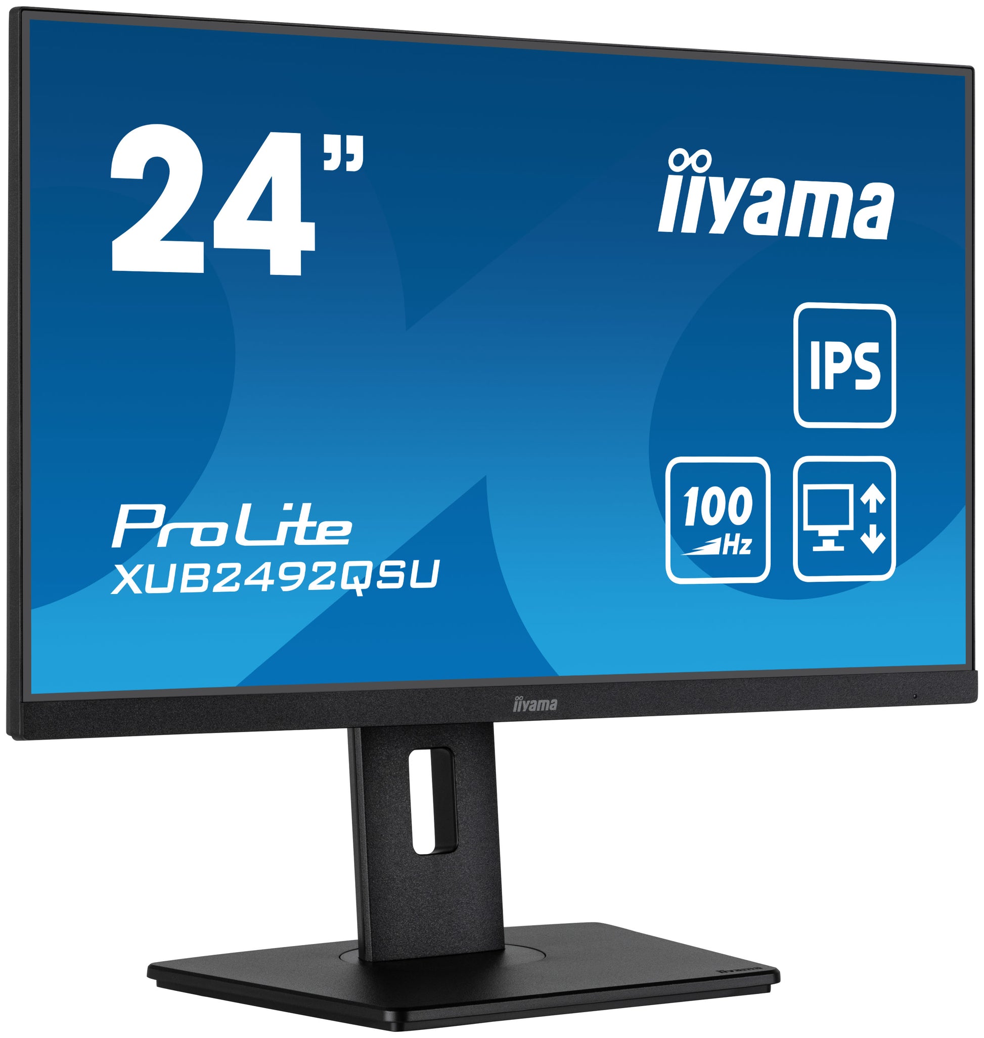 iiyama XUB2492QSU-B1 – 23,8", 2560 × 1440 (WQHD), IPS, 100 Hz
