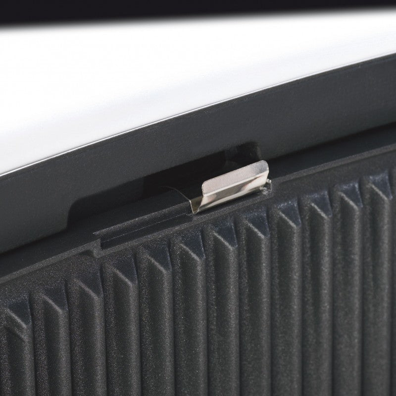 Fritel Kontaktgrill CW2427 – 1600 W, abnehmbare Platten, spülmaschinenfest – silber