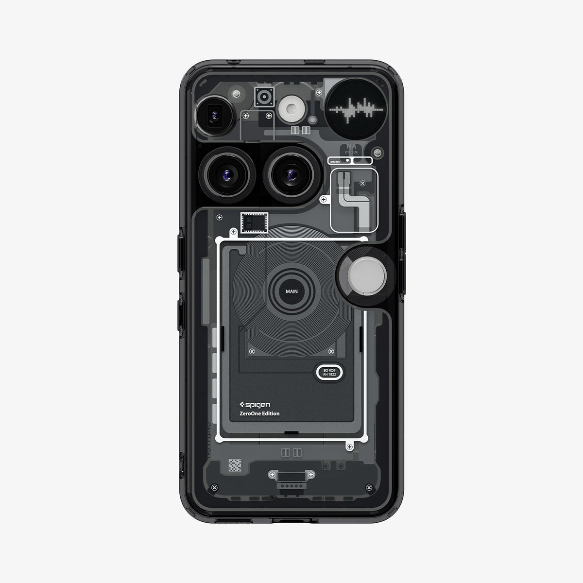Spigen Ultra Hybrid Zero One Backcover – für Nothing Phone 3, Transparent, bis 1,2 m Sturzsicher