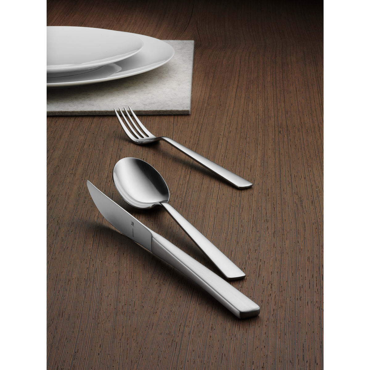 WMF Corvo Besteck-Set – 66-teilig, Edelstahl, spülmaschinenfest