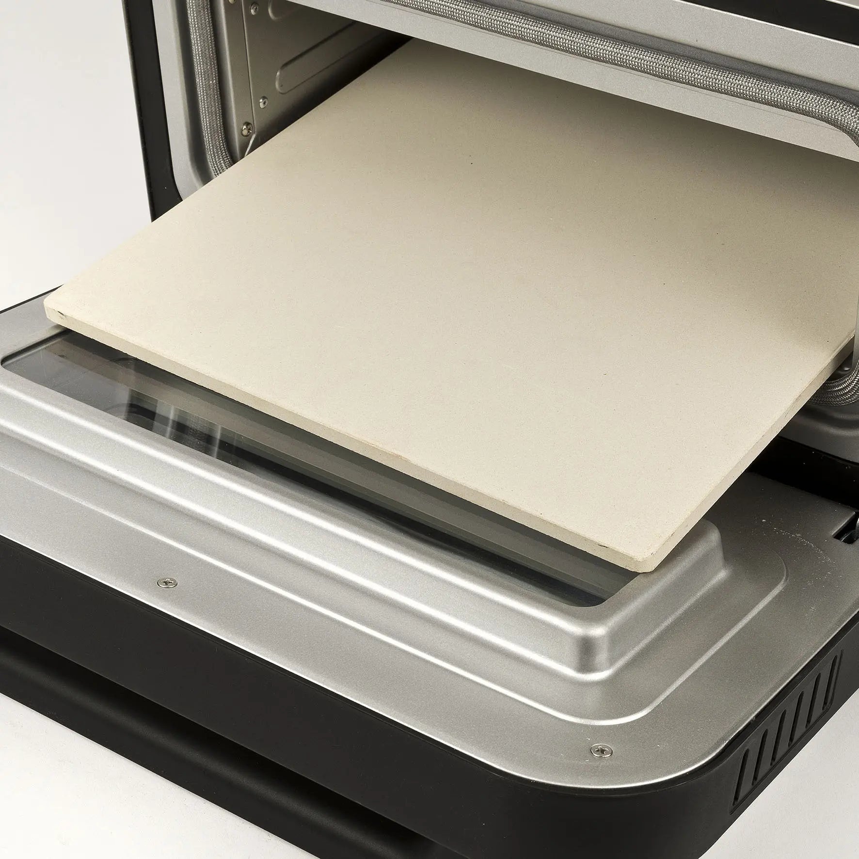 G3 Ferrari Pizzaofen Pizza Pro G10204 – 1 Pizza, Ø 30 cm, 1850 W – Schwarz/Silber