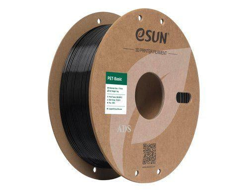 eSUN 3D-Drucker-Filament PET 1,75 mm Schwarz, 1 kg