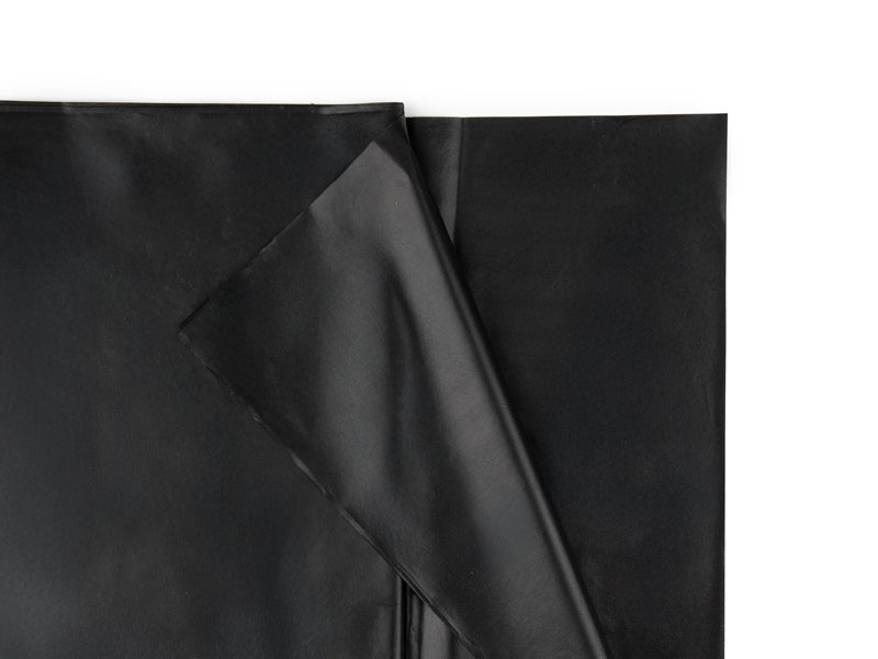 PartyDeco Tischdecke – 183×183 cm, PEVA, Schwarz, Geburtstag
