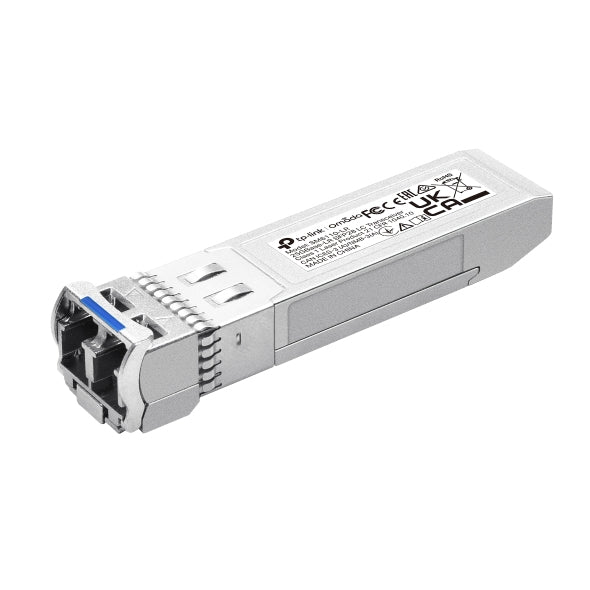 TP-Link SM6110-LR – SFP+ Transceiver – 25,78 Gbit/s, 1310 nm, 9/125 µm, 10000 m, Grau