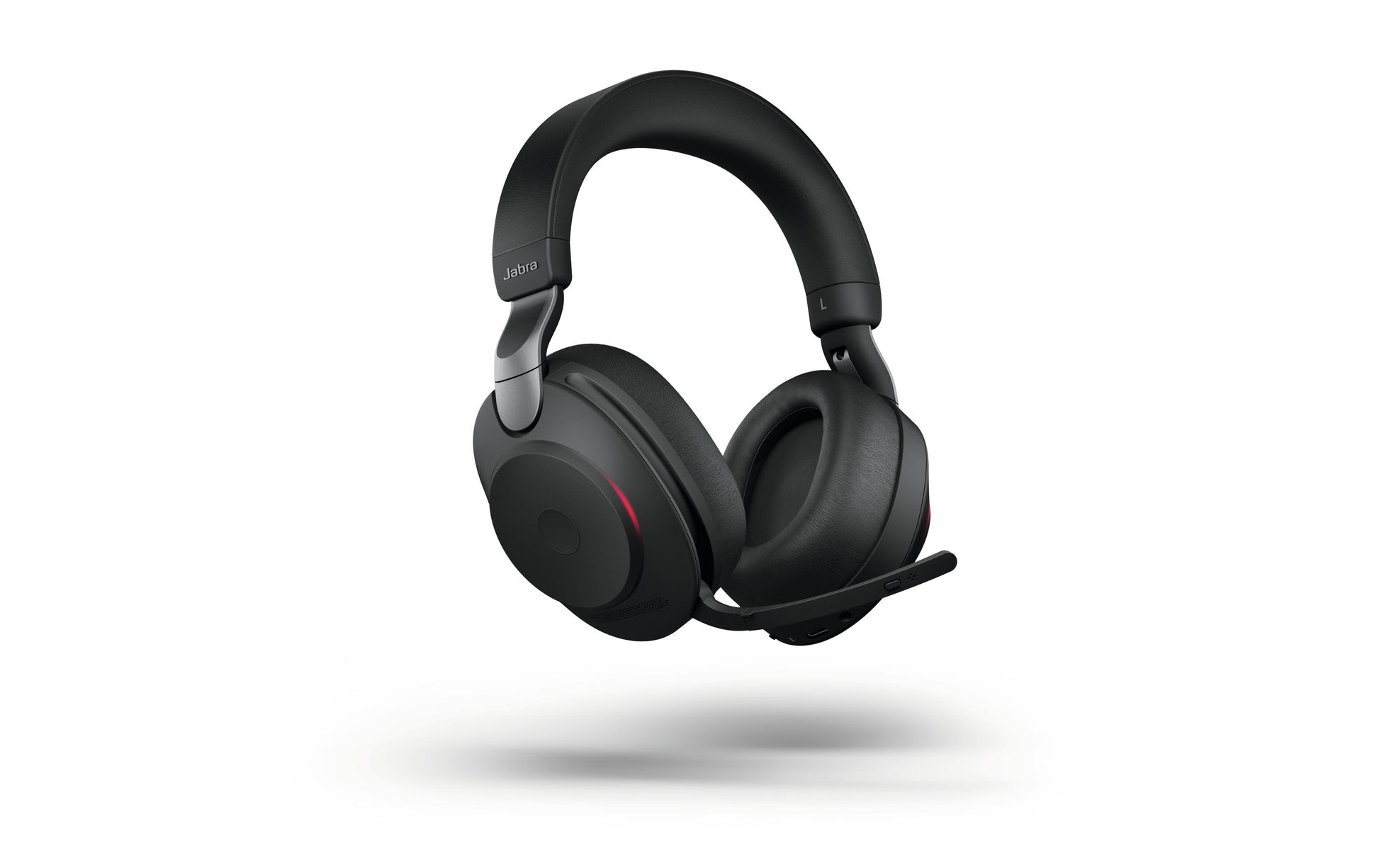 Jabra Evolve2 85 Link380C UC – Duo Headset Over-Ear – USB-C, Bluetooth (inkl. Link 380C-Dongle) – Schwarz