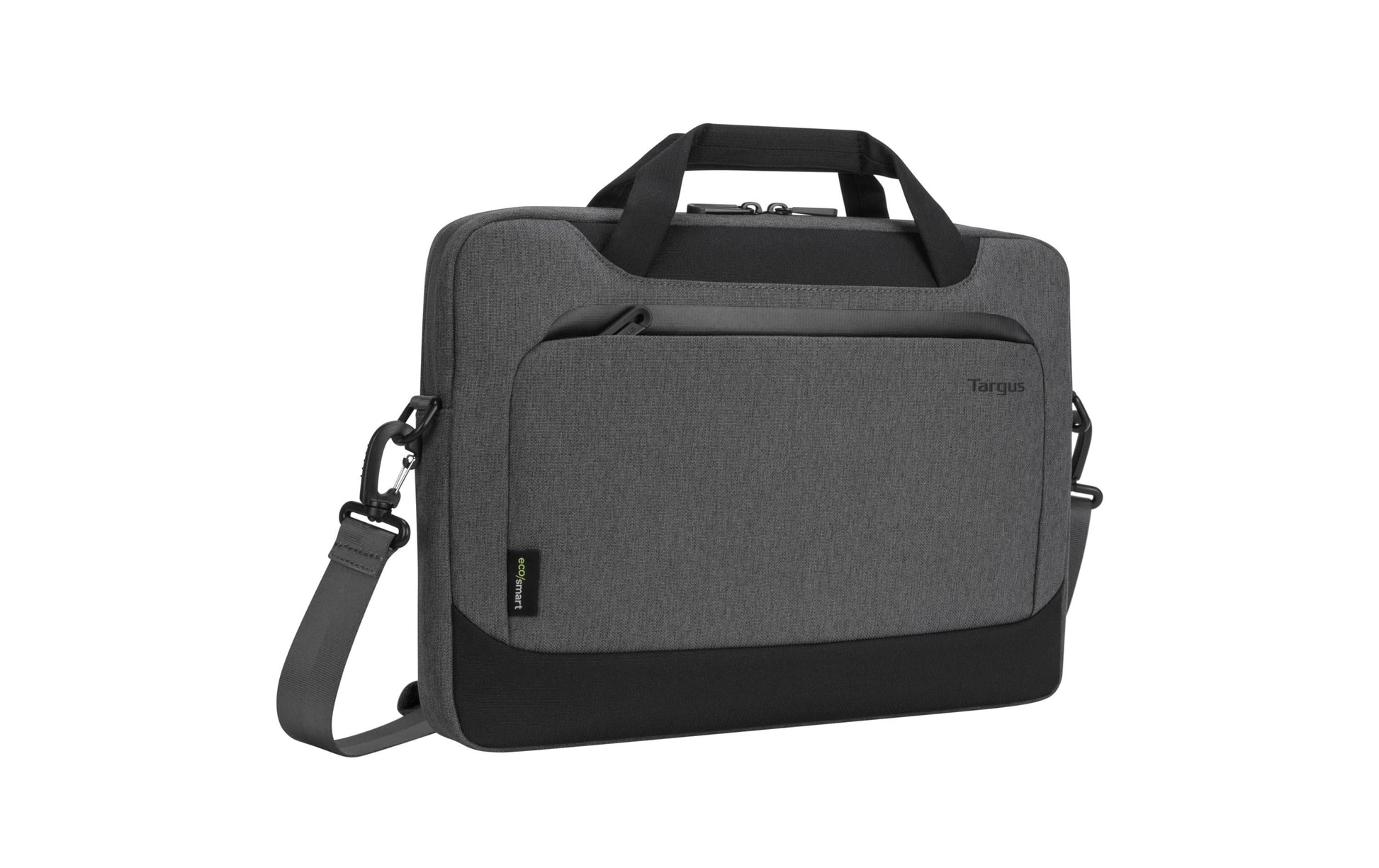 Targus Cypress EcoSmart Notebook-Tasche bis 14" – Abnehmbarer Schultergurt, Fronttasche – Grau