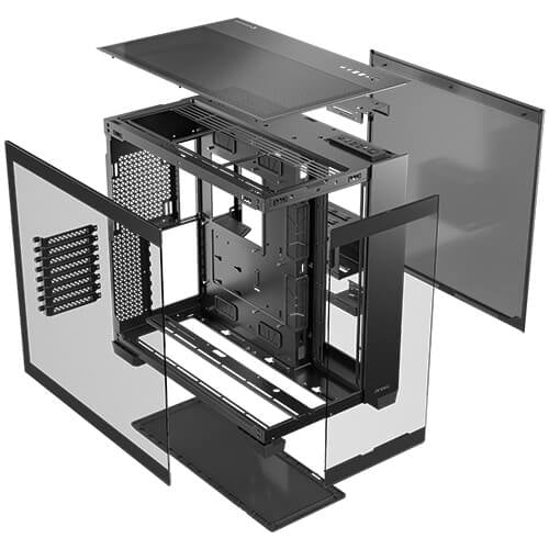 Antec Constellation C8 Tower – schwarz, Seitenfenster (gehärtetes Glas), 476×303×464 mm