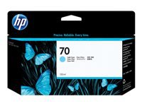 HP Tintenpatrone 70, cyan, 130 ml – für Tintenstrahldrucker/Multifunktionsgeräte