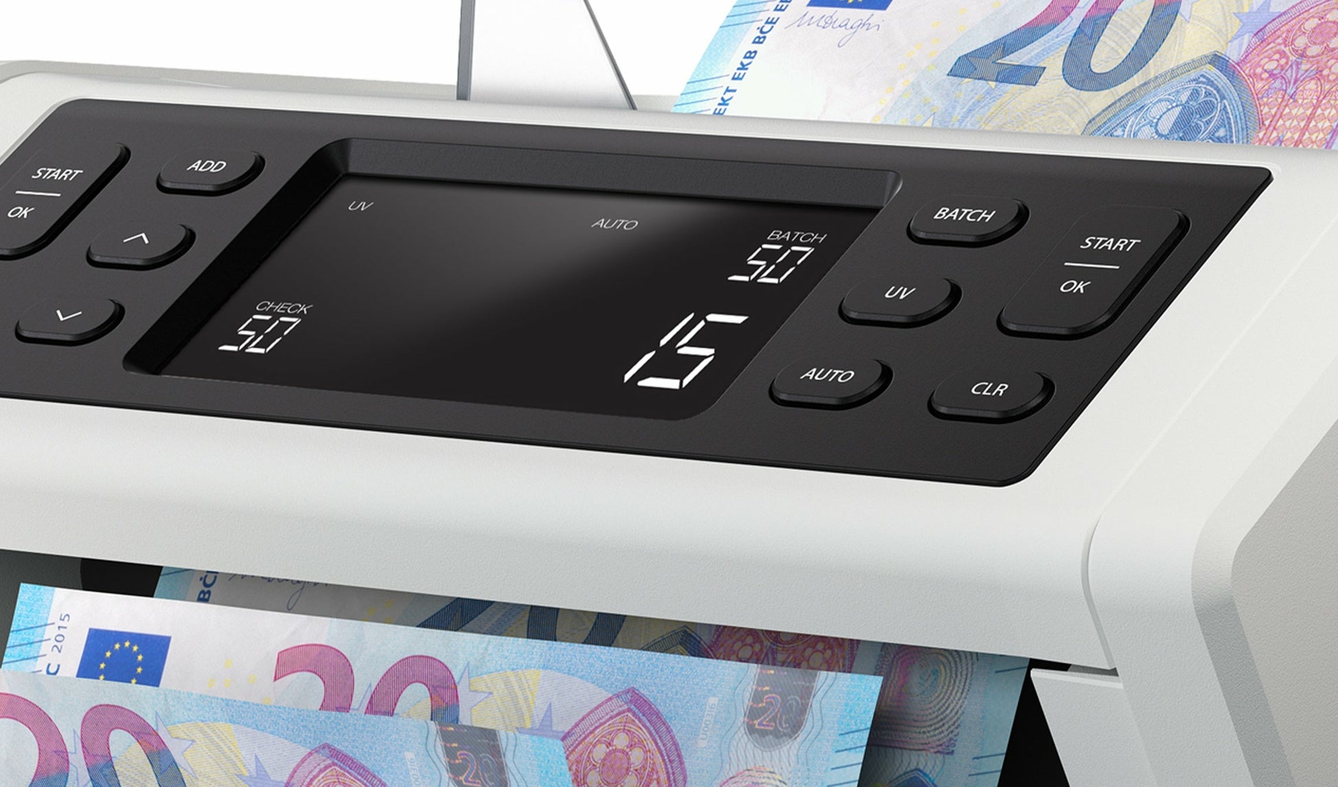 Safescan Banknotenzählmaschine, Weiss