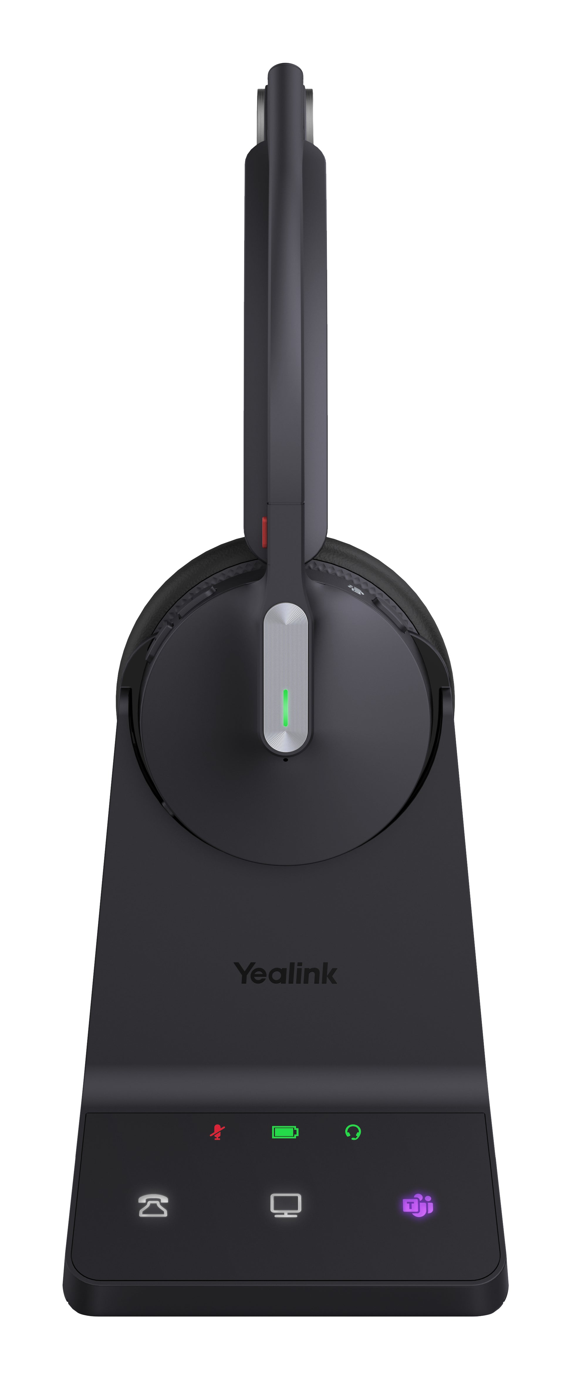 Yealink WH64 – Mono Headset – Bluetooth – Schwarz – für Microsoft Teams