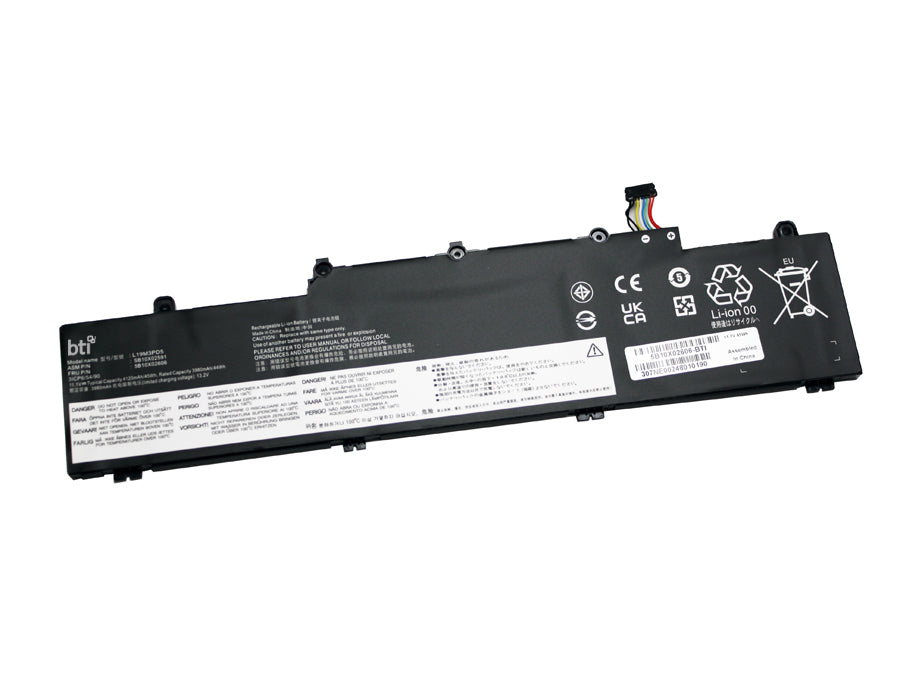 BTI Notebook-Akku – für Lenovo – 45 Wh, 11,1 V (3 Zellen) – Schwarz
