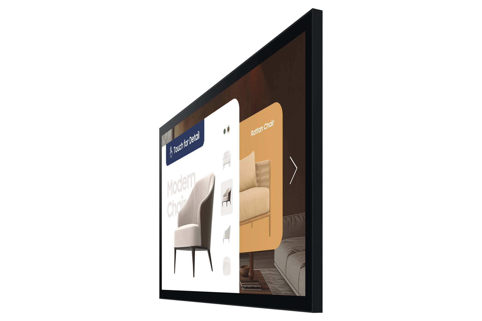 Samsung QM32C-T – 32" Touch, 1920 × 1080 (Full HD), VA, LAN
