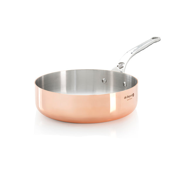de Buyer Kochtopf Prima Matera – 1,7 l, Ø 20,3 cm, Kupfer/Edelstahl, für Induktion