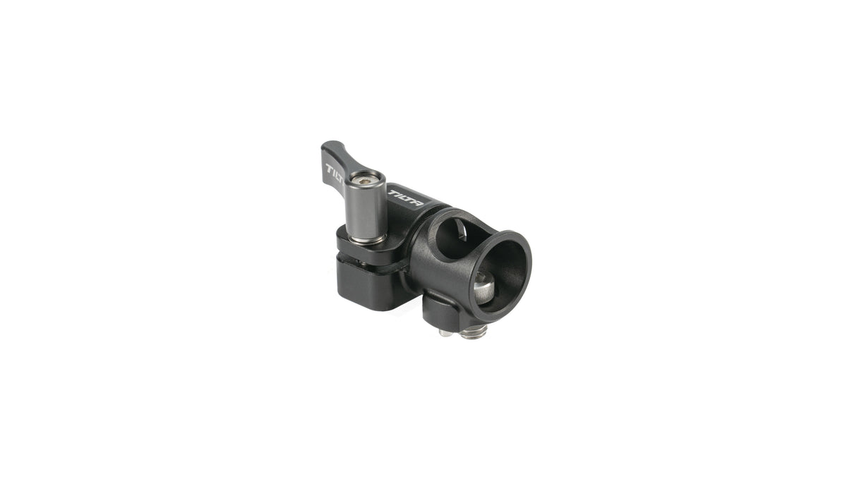 Tilta TA-15RH-1420S-B Stangenklemmen-Adapter – 1/4" Gewinde – für 15 mm Stange – Aluminium, Schwarz
