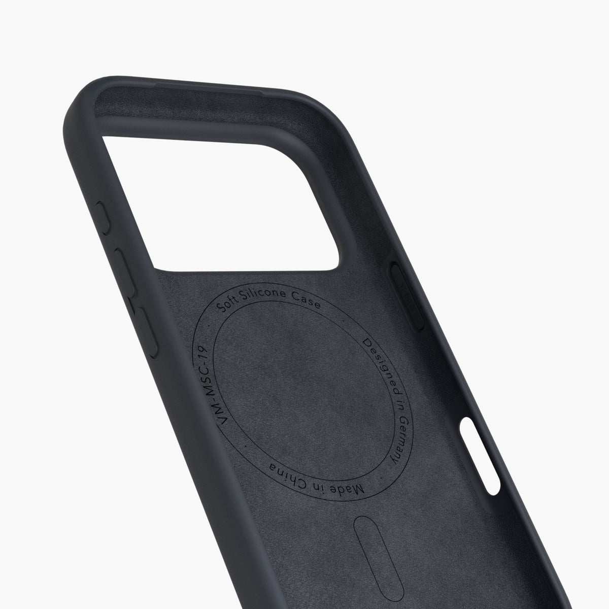 Vonmählen Backcover – für Apple iPhone 17 Pro Max – dunkelblau – Silikon – MagSafe-kompatibel