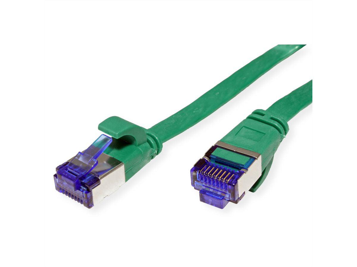 VALUE Patchkabel – Cat6A F/UTP, 5 m, Grün, RJ-45