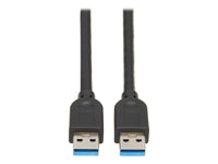 Tripp Lite USB-A auf USB-A Kabel – USB 3.2 Gen 1 (5 Gbit/s) – 4,6 m – Schwarz