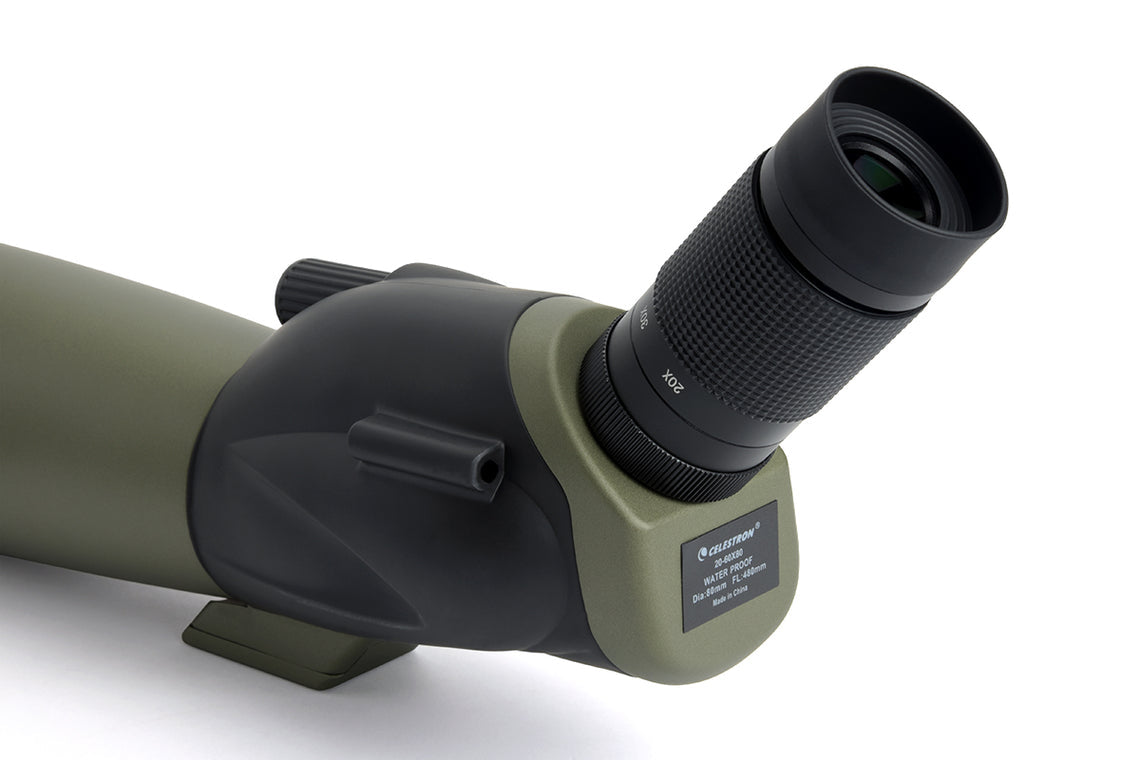 Celestron Ultima 80 A – 20–60×, 80 mm Objektiv, BaK-4, wasserfest, schwarz