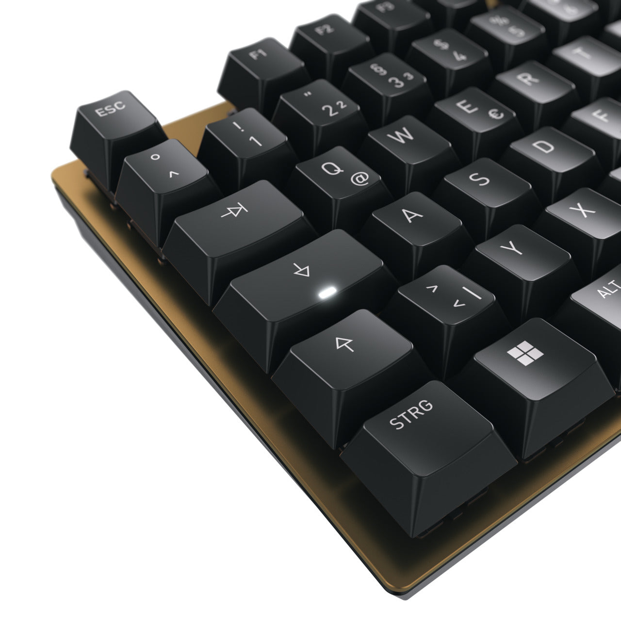 CHERRY KC 200 MX – Tastatur – Mechanisch (Cherry MX Silent Red) – Kabelgebunden USB‑A – QWERTZ (DE) – Schwarz