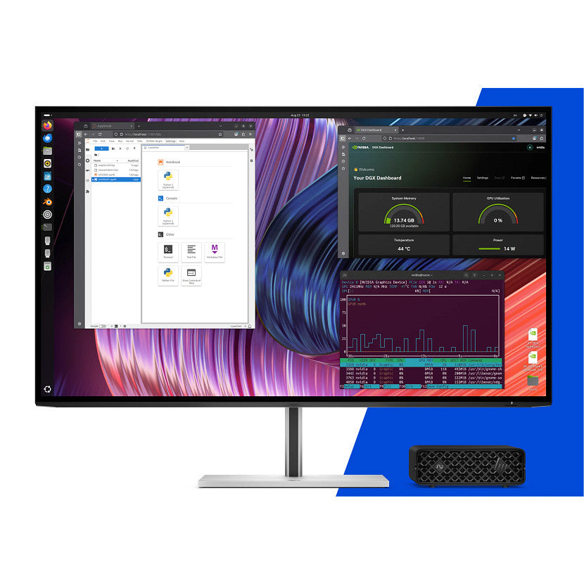 HP Zgx Nano G1N Ai Station Gb10 Micro – NVIDIA GB10, 128 GB RAM, 1 TB SSD, Linux