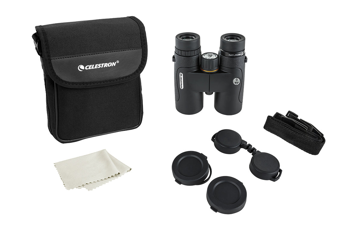 Celestron Fernglas Nature DX ED – 10×42 – Dachkant – Wasserdicht – Schwarz