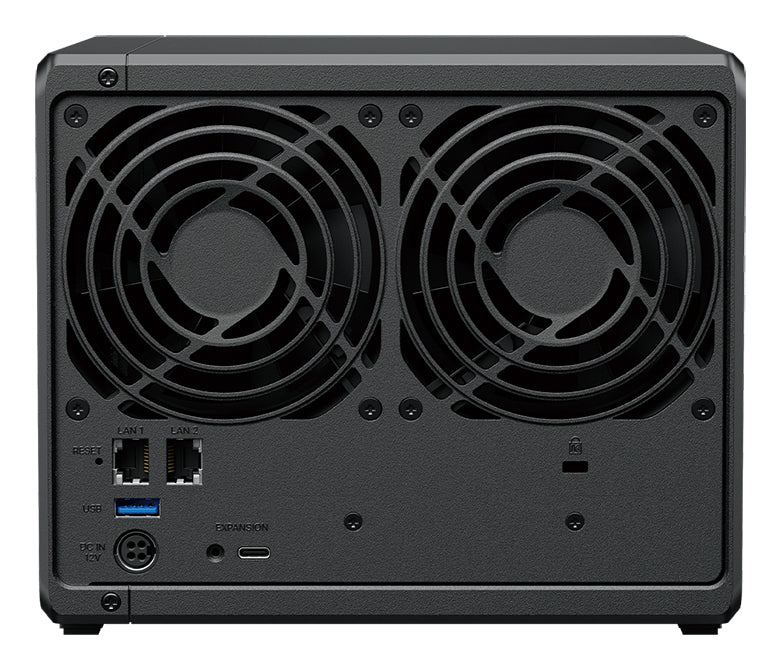 Synology DS925+ – 4-Bay Tower NAS – AMD Ryzen V1500B, 4 GB RAM, 2.5GbE, 24 TB HDD vorinstalliert, für 2,5"/3,5"