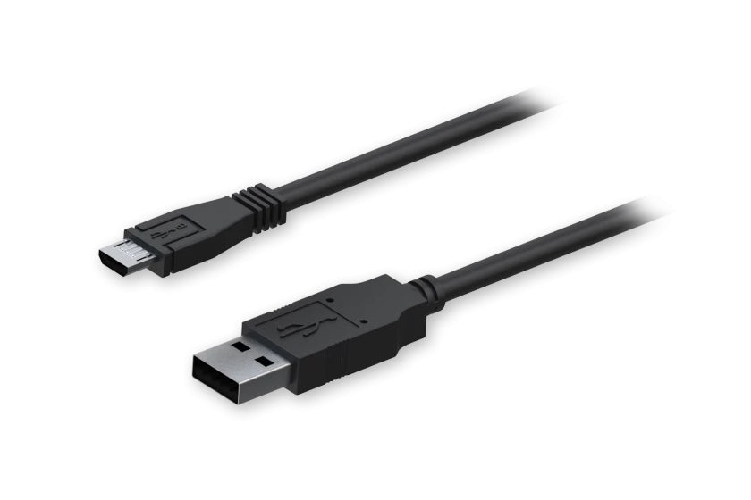 Teltonika USB-A auf Micro-USB-B Kabel – USB 2.0 (480 Mbit/s) – 0,8 m – Schwarz