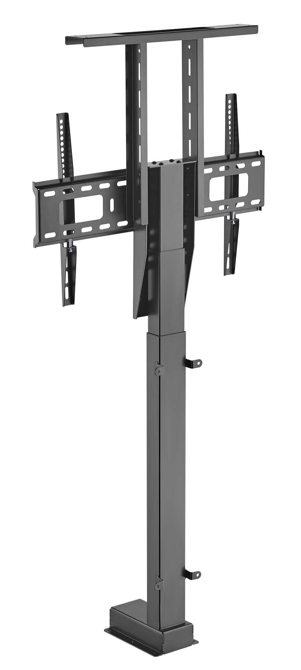 myWall HP 63-2 – Motorisierter Displayständer für 37–80", VESA 200×200–600×400, bis 60 kg, schwarz