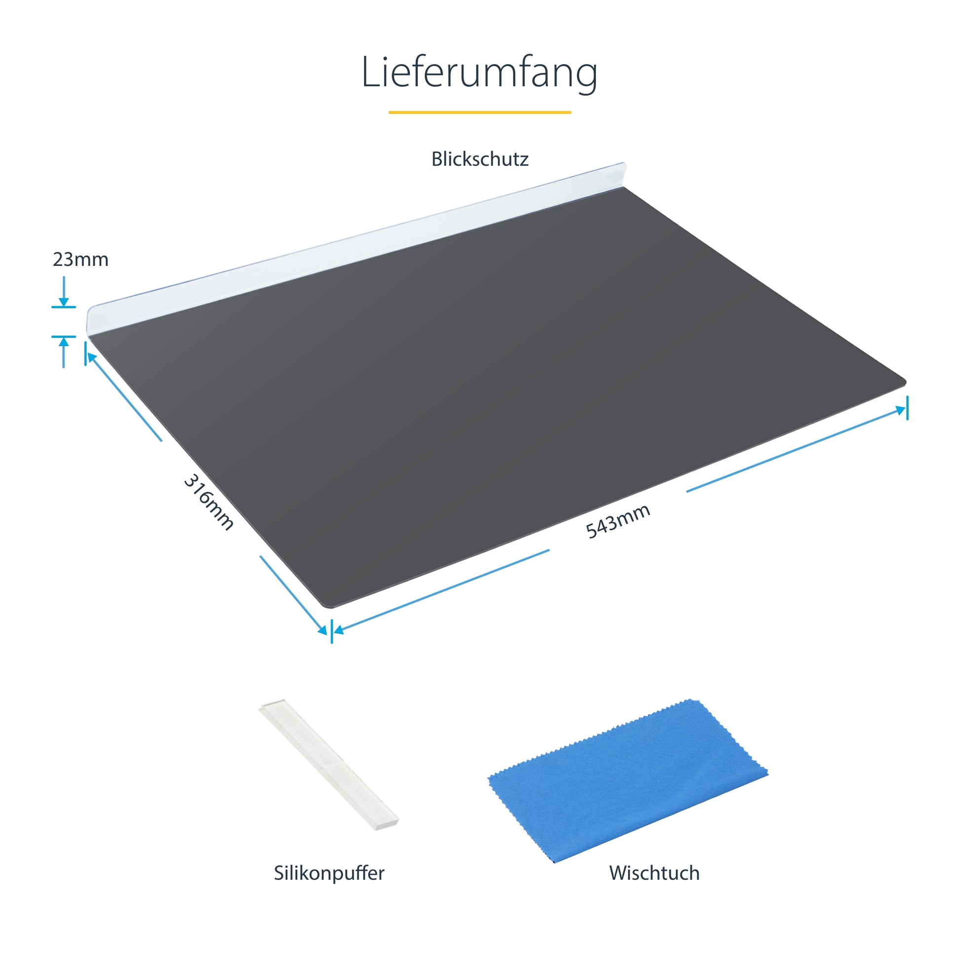 StarTech.com Displayschutz für 23,8" Monitor