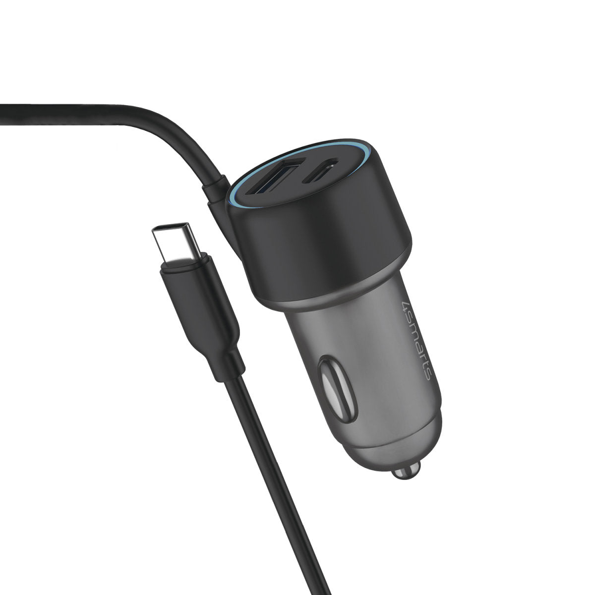 4smarts KFZ-Ladegerät (Qi, magnetisch) – für iPhone 12, iPhone 13, iPhone 14 und andere