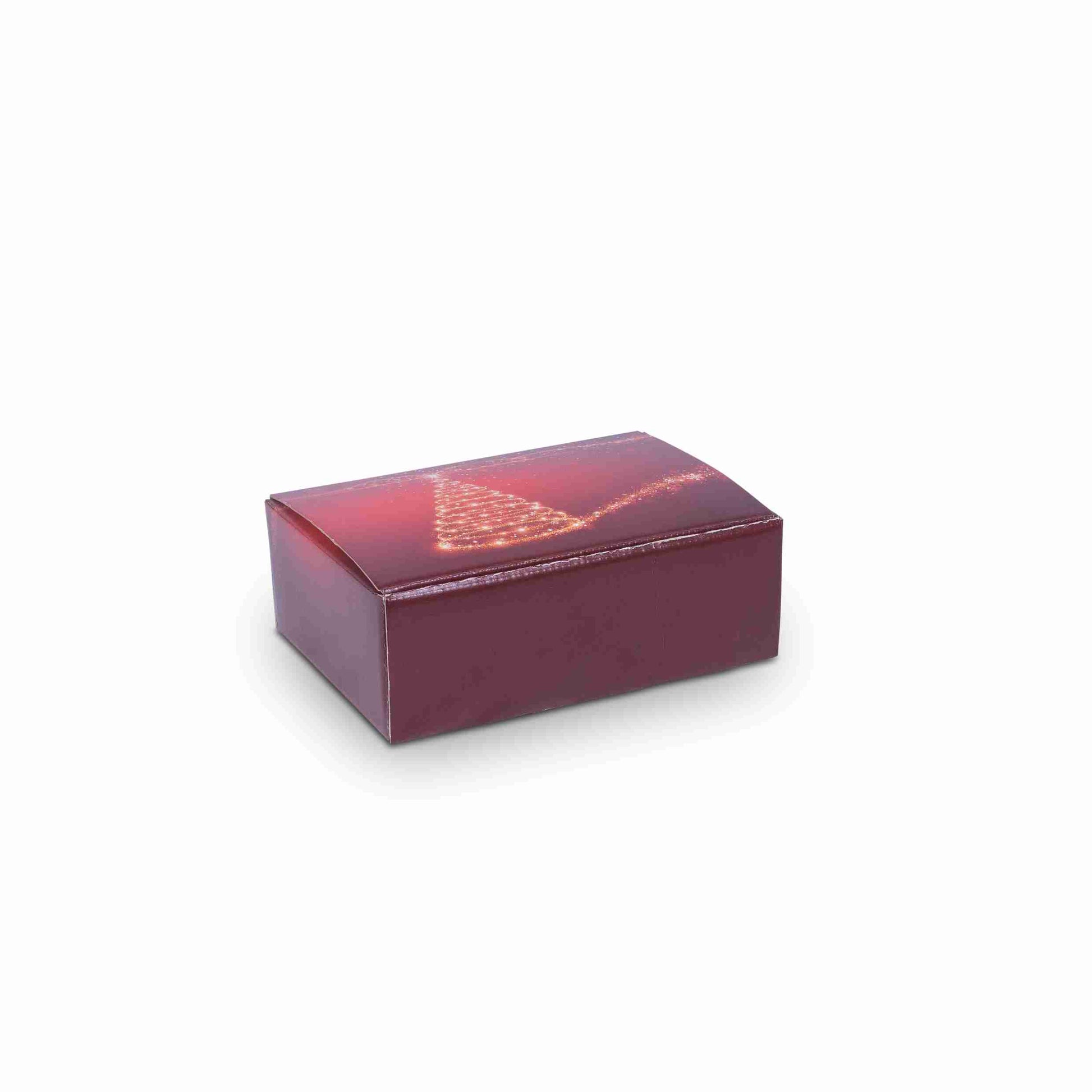 Geschenkbox Weihnachtsmotiv, Wellpappe – 220 × 75 × 150 mm – Weihnachten – 1 Stk., ab 20 Stk.