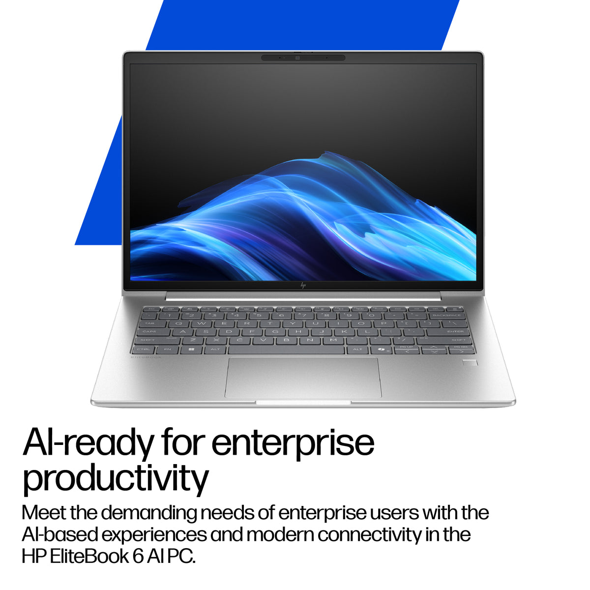 HP EliteBook 6 G1I AI – 14" WUXGA, Core Ultra 5 225U, 16 GB, 512 GB SSD, Win 11 Pro
