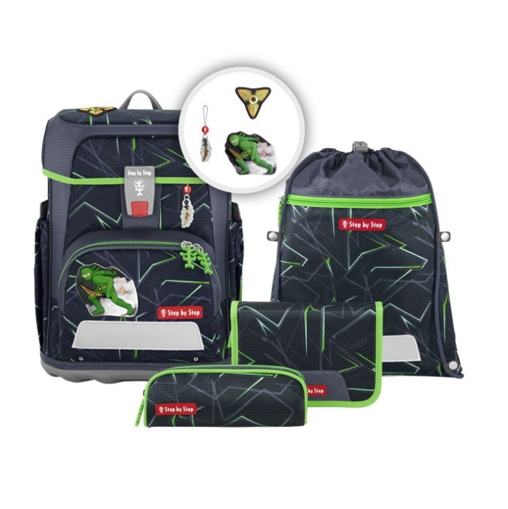 Step by Step Schulrucksack-Set Cloud – 5-teilig – Ninja Kimo