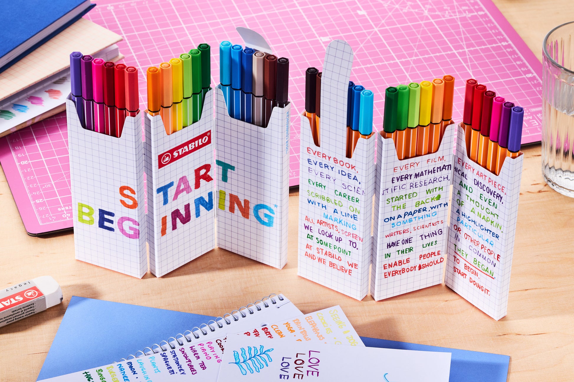 STABILO point 88 Fineliner Zick-Zack Etui – 18 Stk., 0,4 mm, 18 Farben