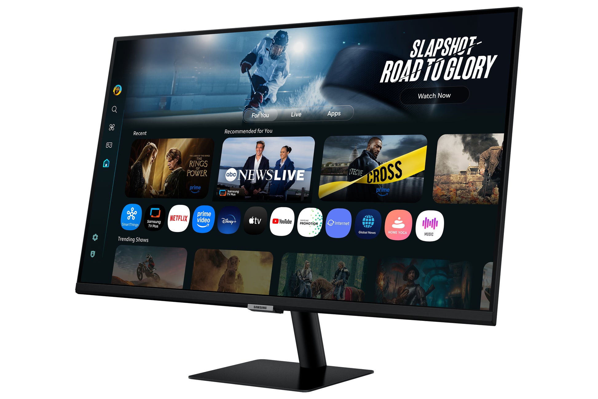 Samsung M70F S32FM702UU – 32", 3840 × 2160 (4K), VA, USB-C 65 W, HDR10
