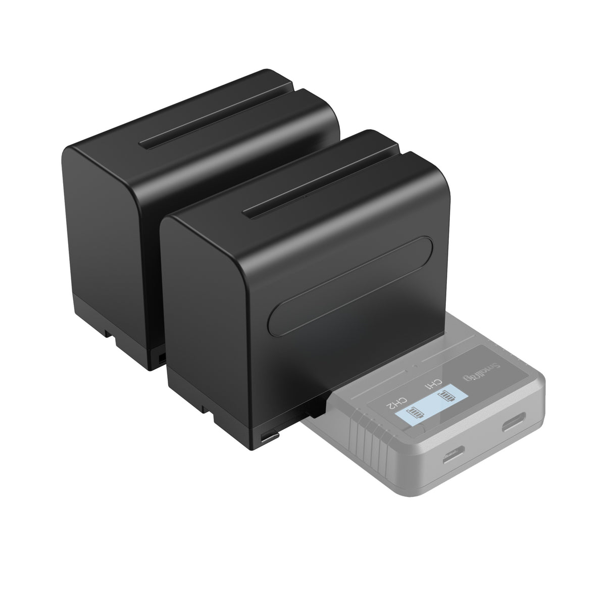 SmallRig NP-F970 Akku – 7800 mAh (7,2 V, 56,16 Wh) – für Sony – Schwarz