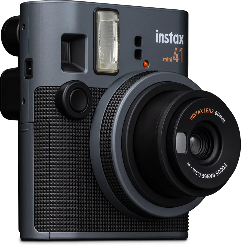 Fujifilm Instax Mini 41 – Sofortbildkamera, Bildgrösse 62×46 mm, Schwarz