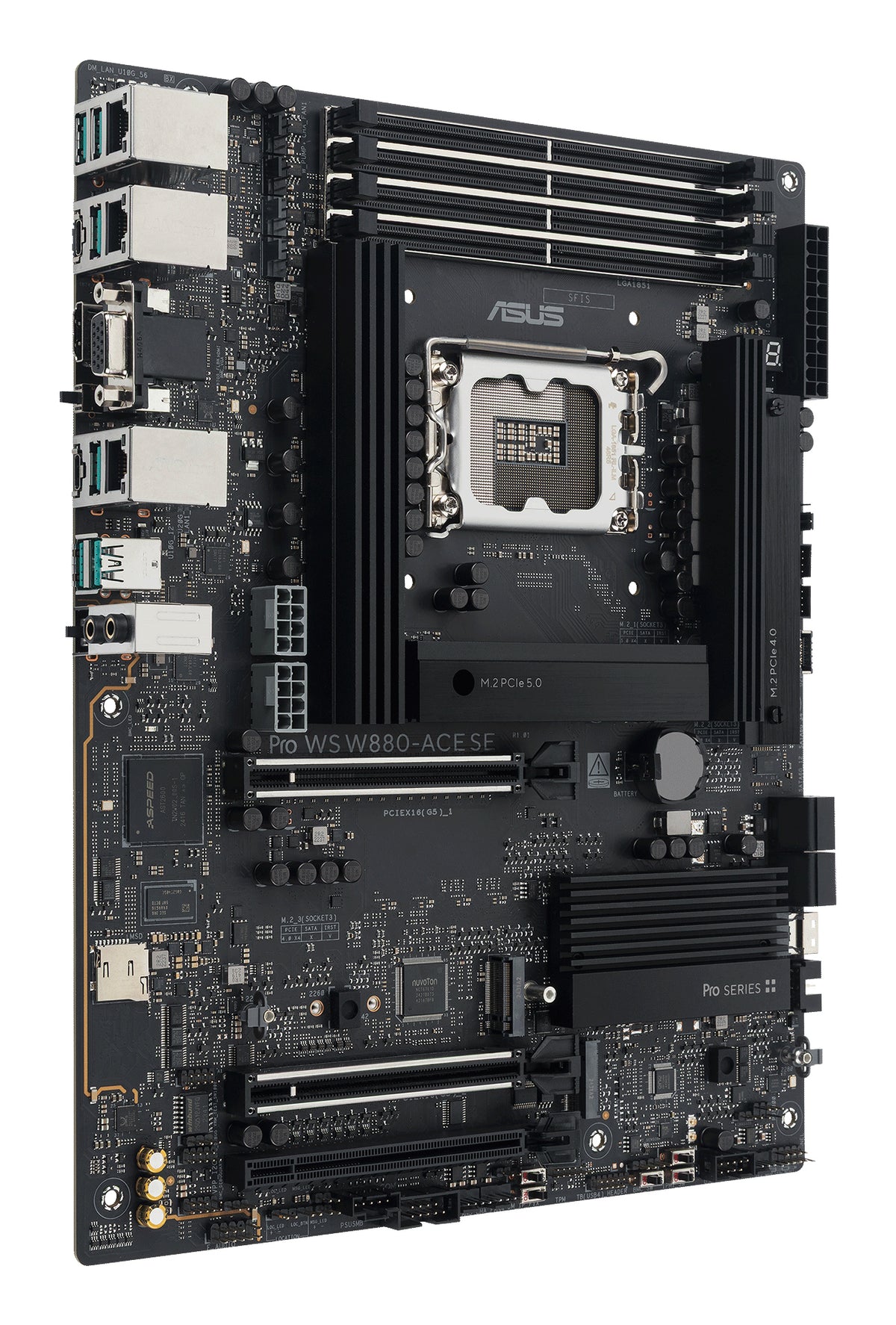 ASUS PRO WS W880-ACE SE – Mainboard – LGA 1851, W880, ATX, DDR5