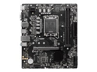 MSI PRO H610M-E – Mainboard – LGA 1700, Intel H610, mATX, DDR5, 96 GB