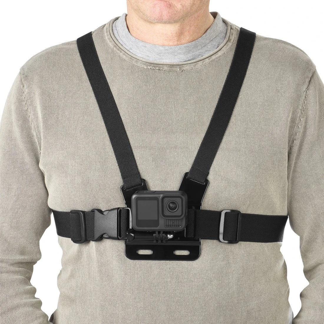 Hama Brustgurt – für GoPro – Schwarz