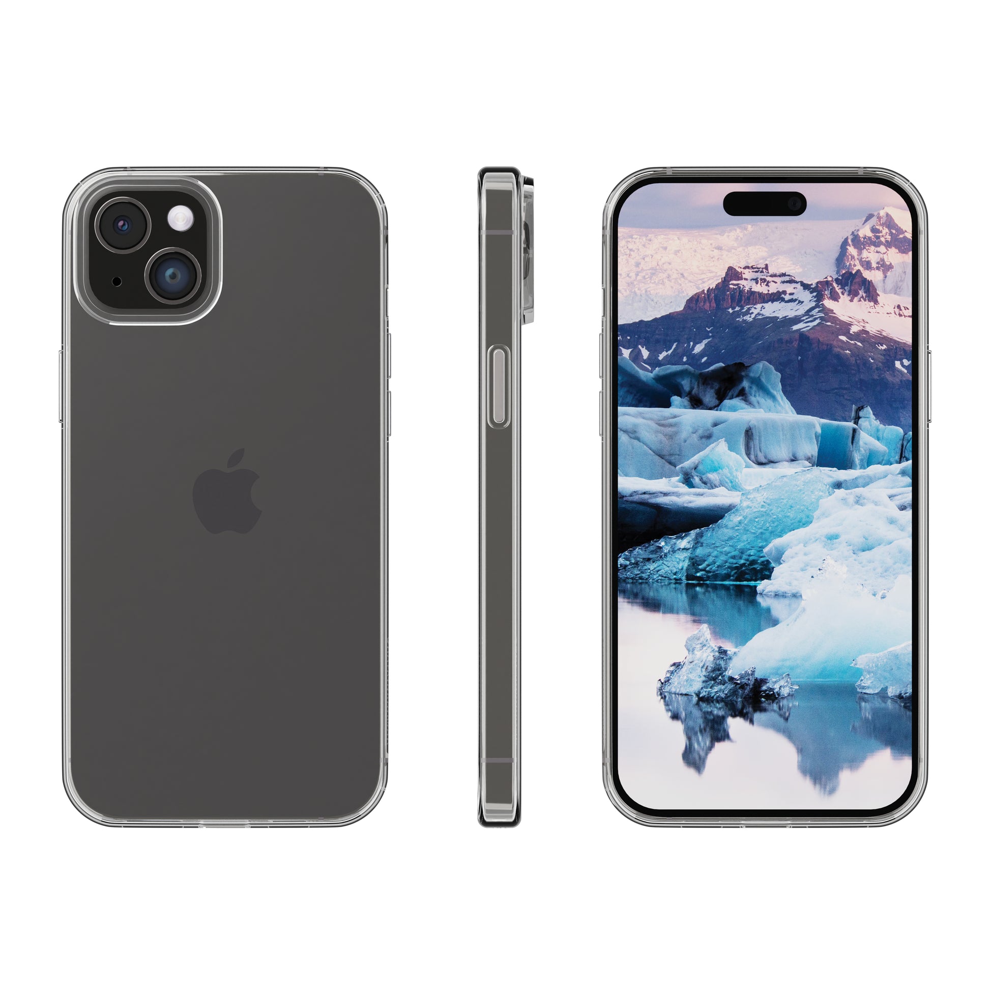 dbramante1928 Greenland Backcover – für Apple iPhone 15 Plus, Transparent, staub- und kratzresistent