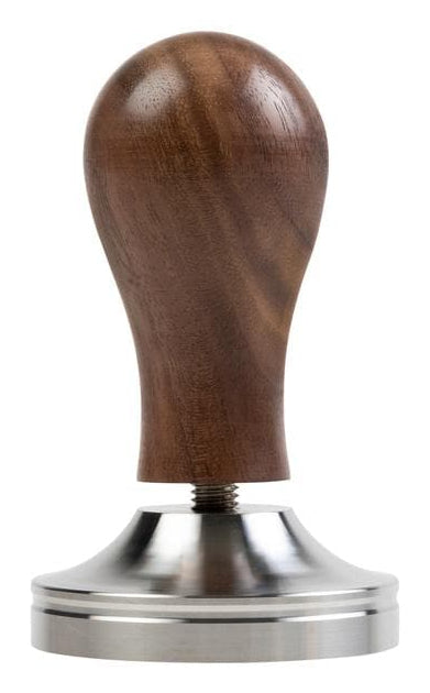 Furber. Furber – Tamper Ø 5,3 cm, Edelstahl/Walnuss, Braun/Silber